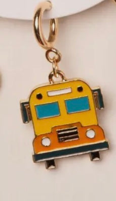 School Bus Charm