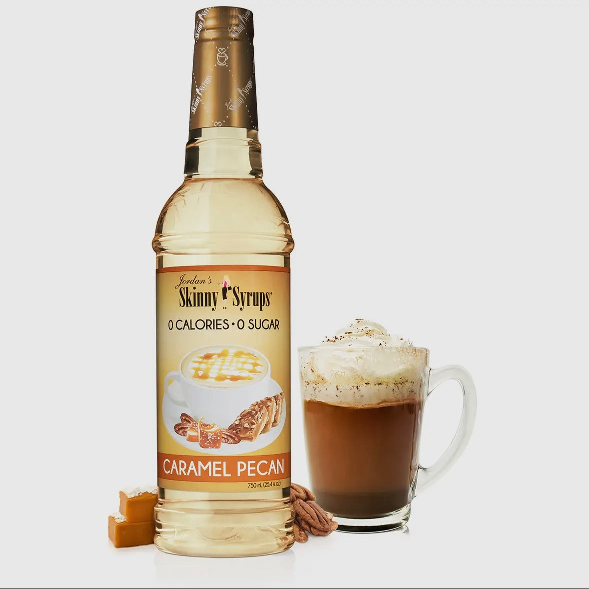 Sugar Free Caramel Pecan Syrup