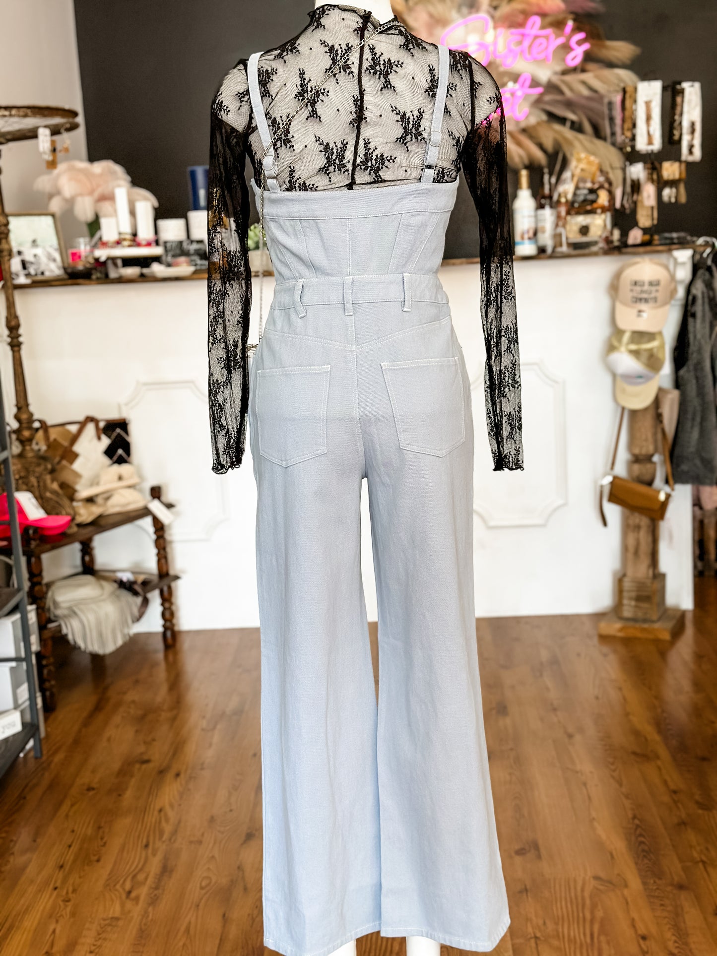 Where To Denim Jumpsuit