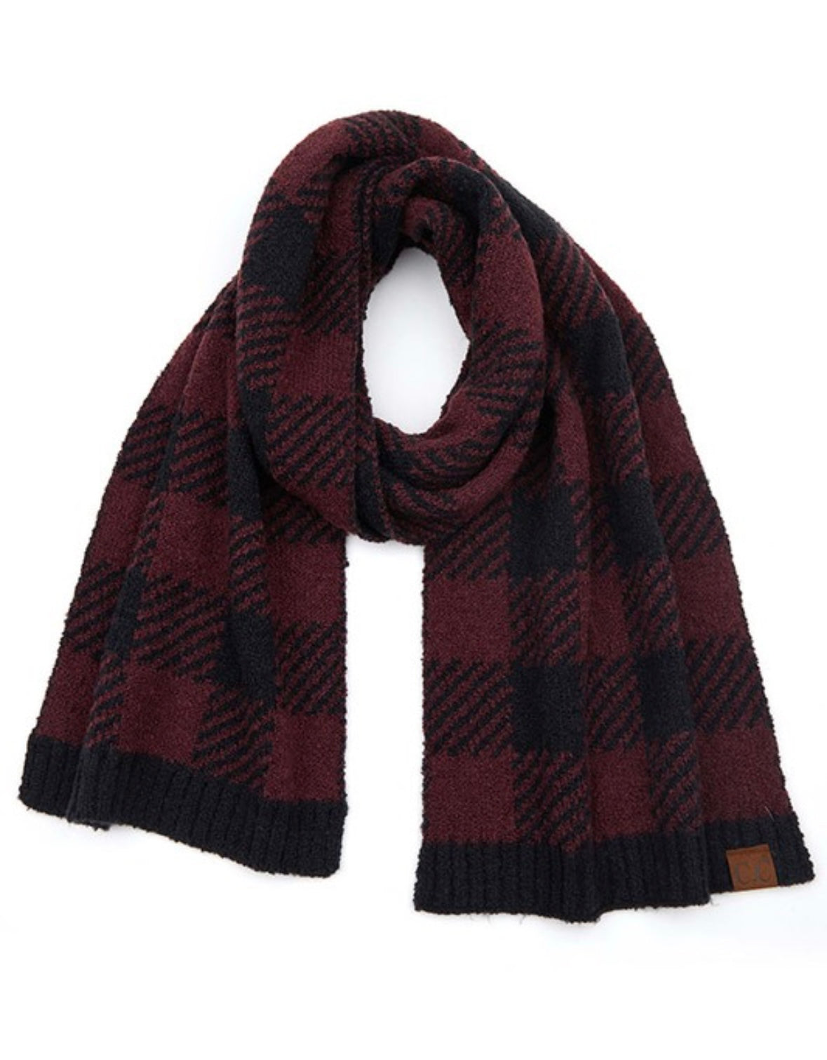 C.C Buffalo Check Scarf