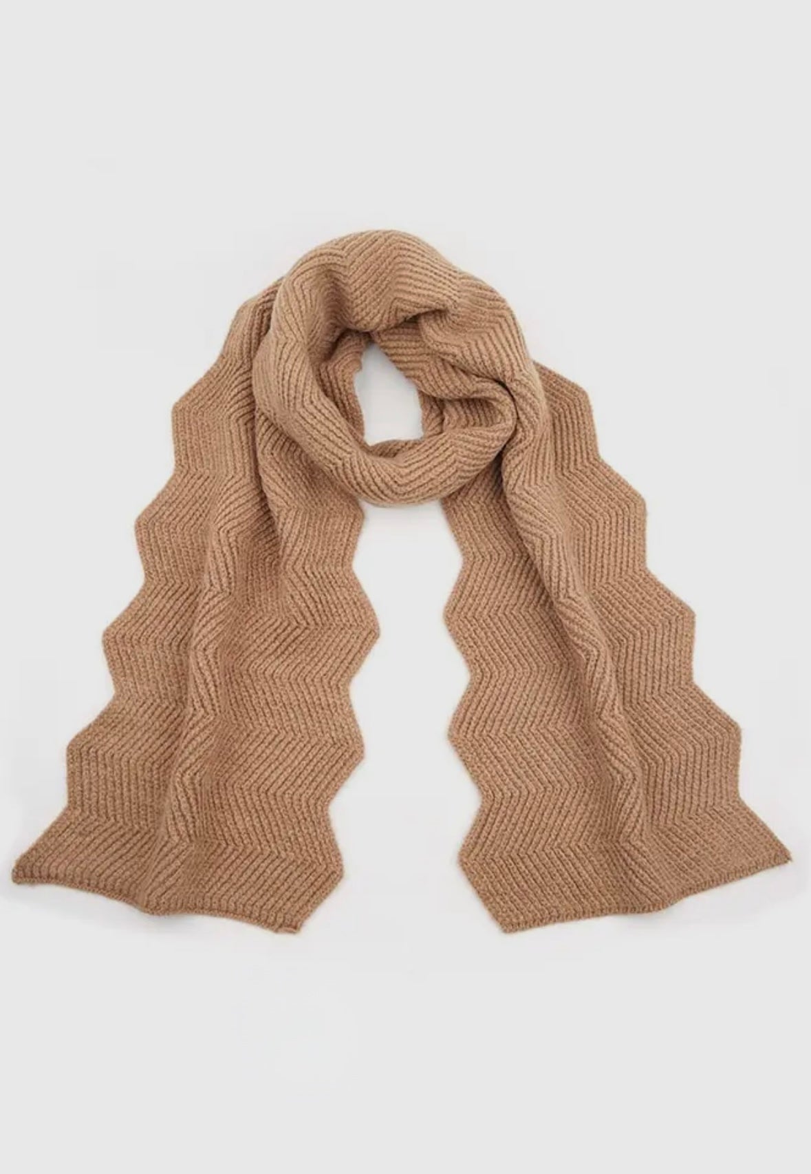 C.C Chevron Knit Scarf