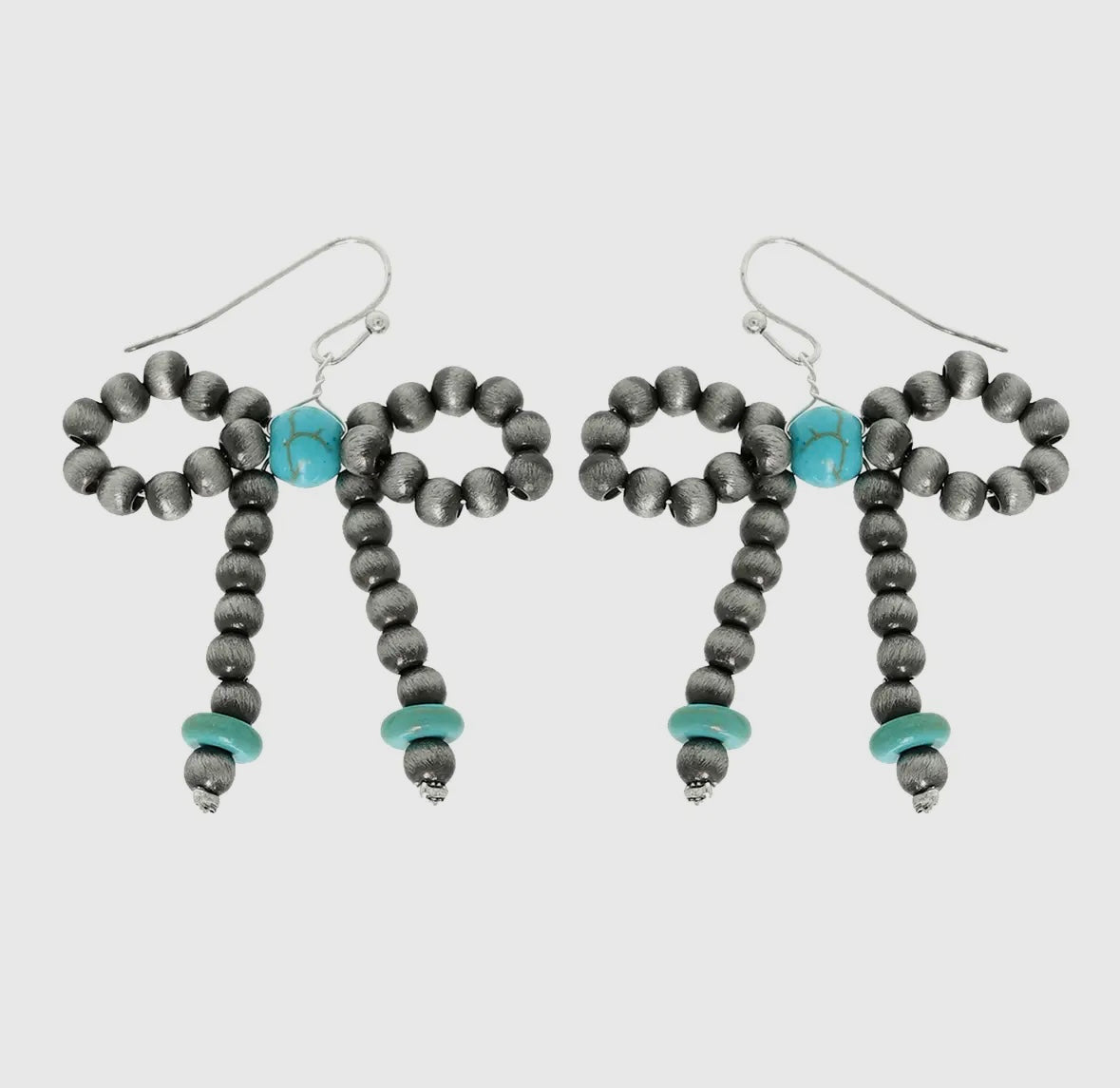 Navajo Pearl Bow Earrings