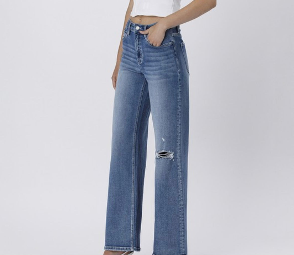 Super High Rise Baggy Jeans