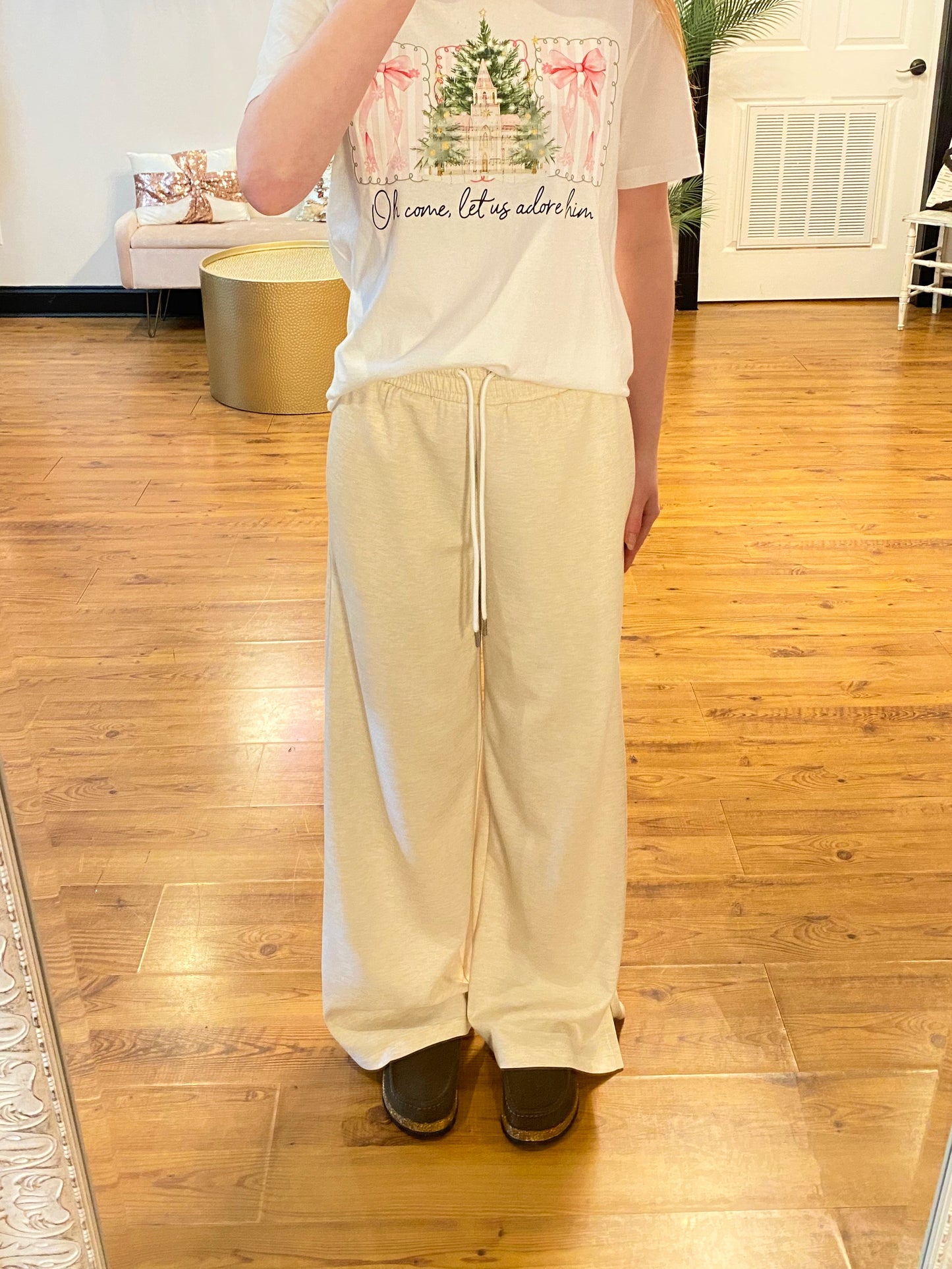 Short on Time Pant, Heather Beige