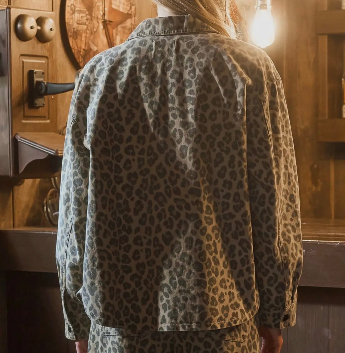 Leopard Print Shacket
