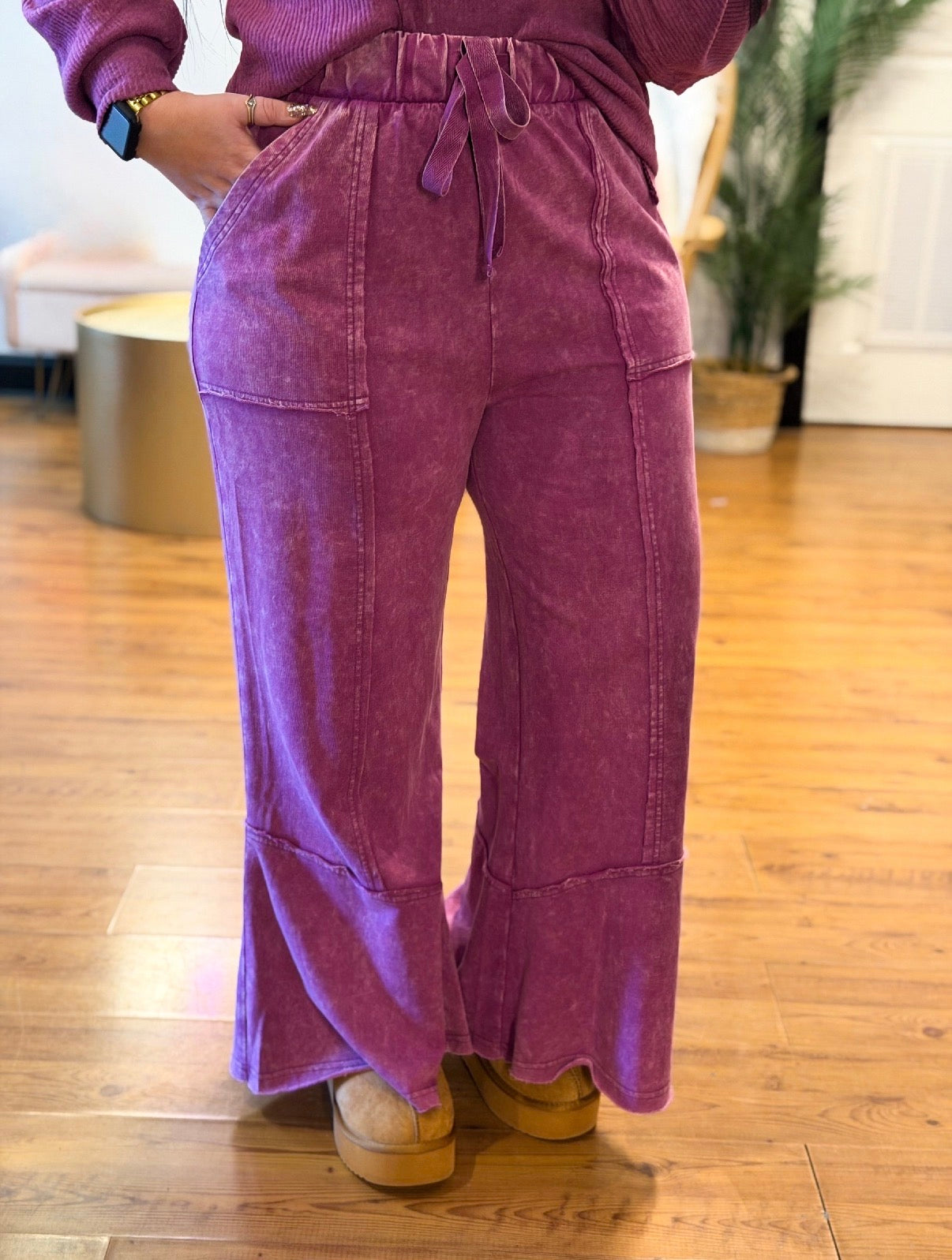 Staycation Lounge Pants, Tan