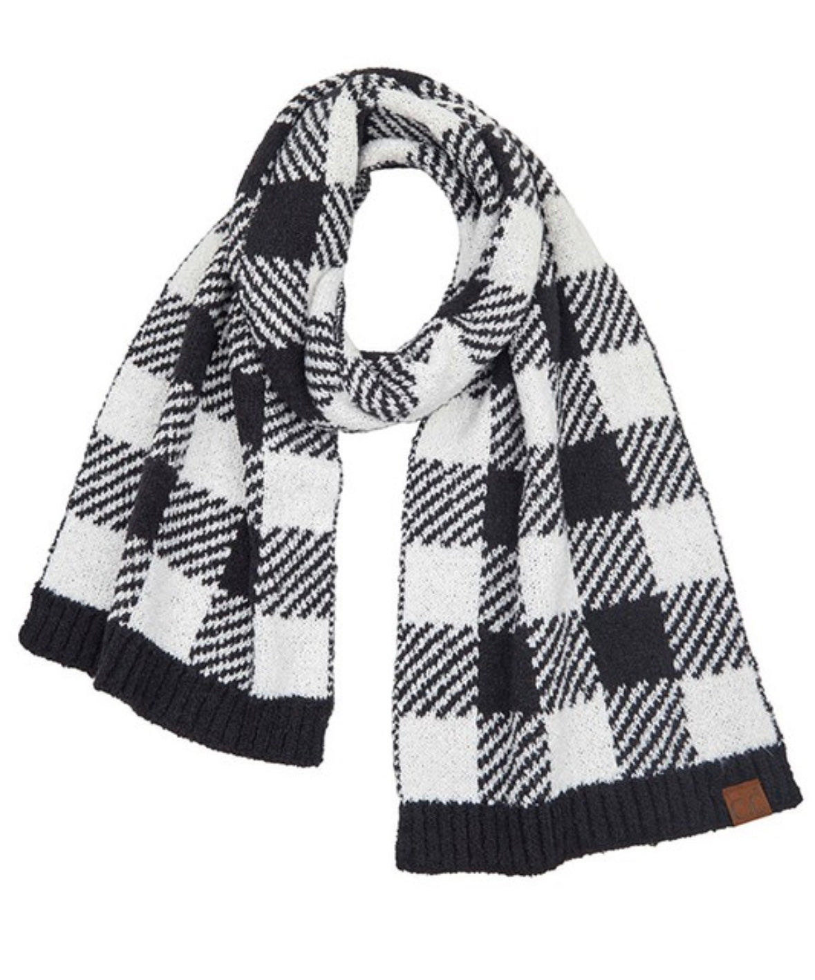 C.C Buffalo Check Scarf
