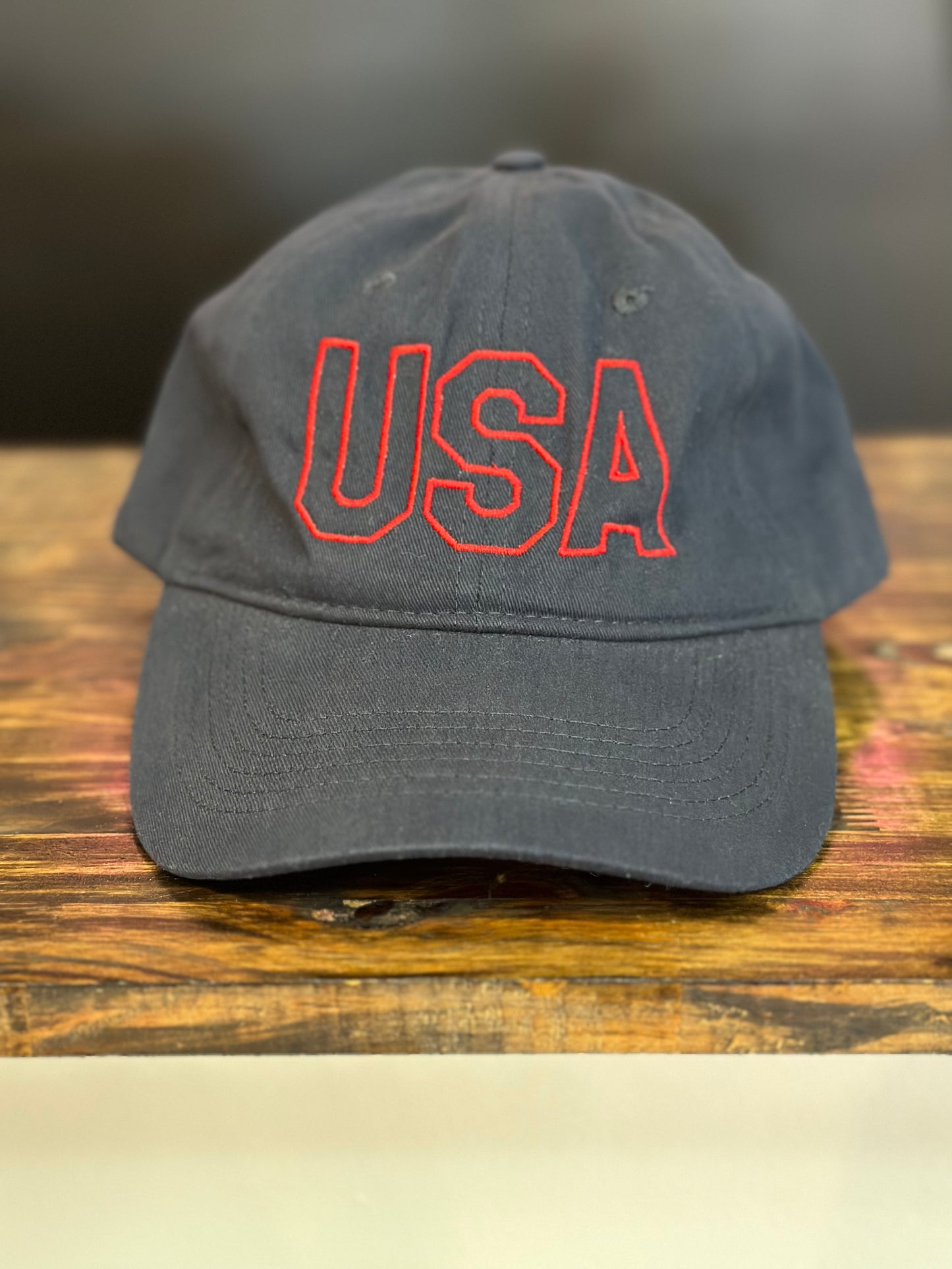 Embroidered USA Hat