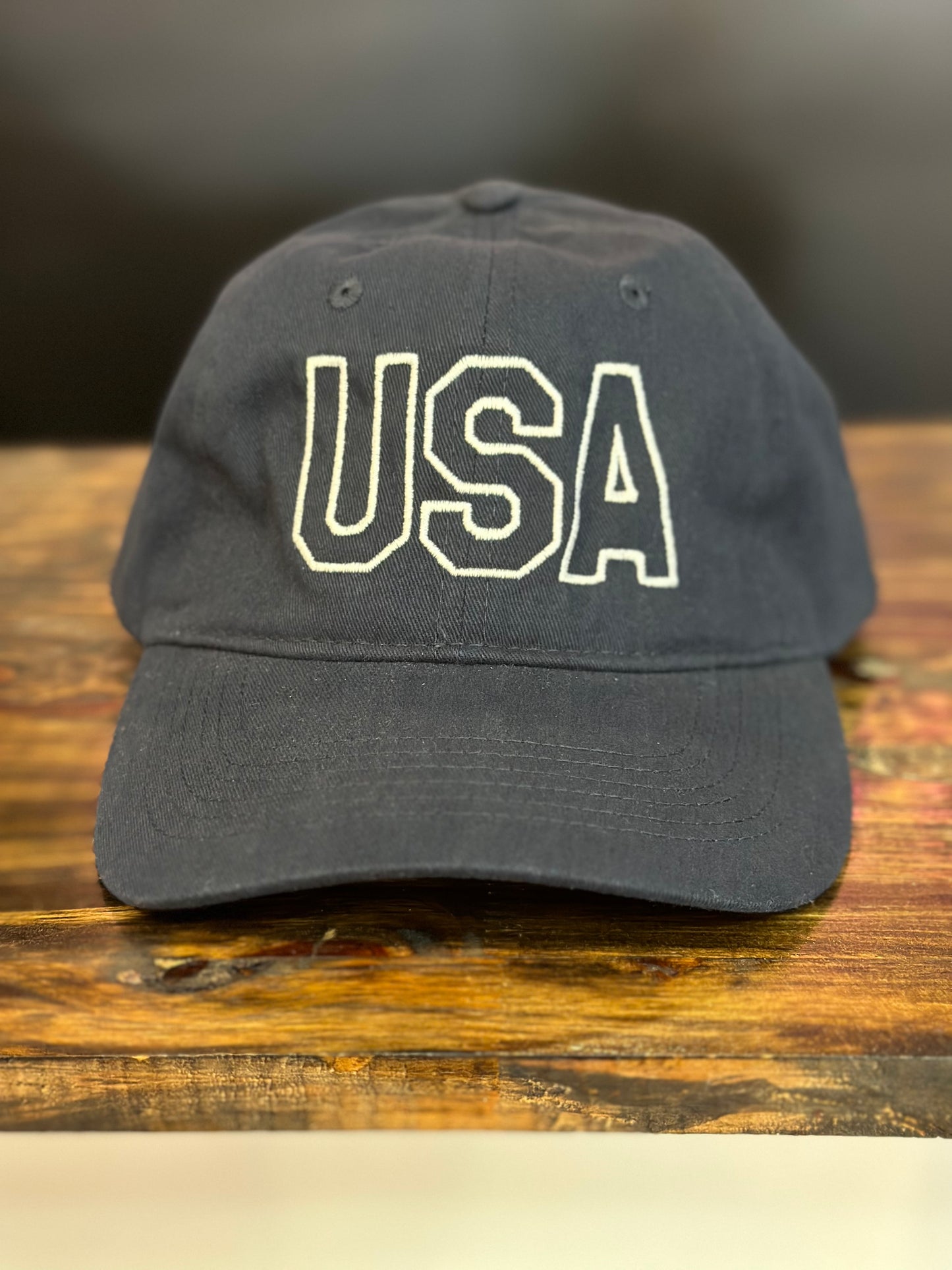 Embroidered USA Hat