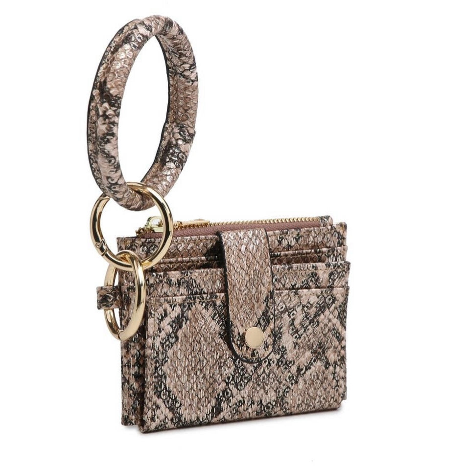 Sammie Mini Snap Wallet w/Ring