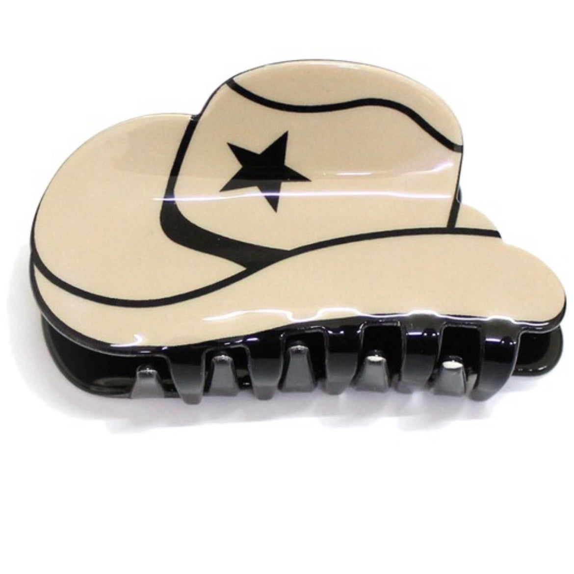 COWBOY HAT HAIR CLIP