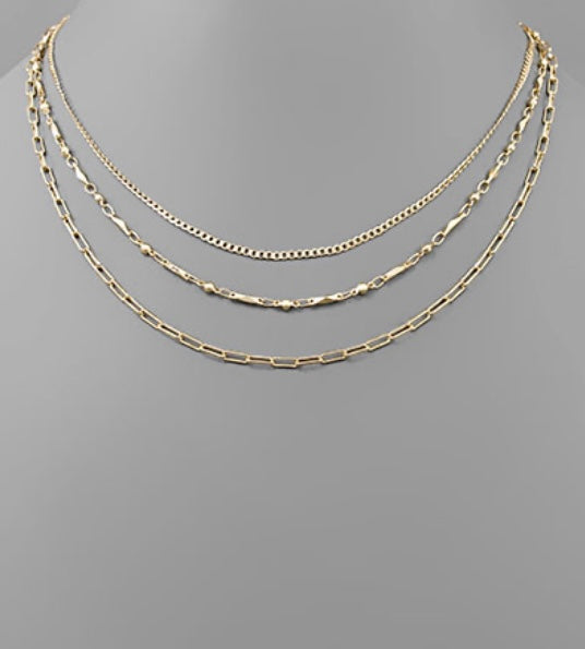Multi Chain Necklace