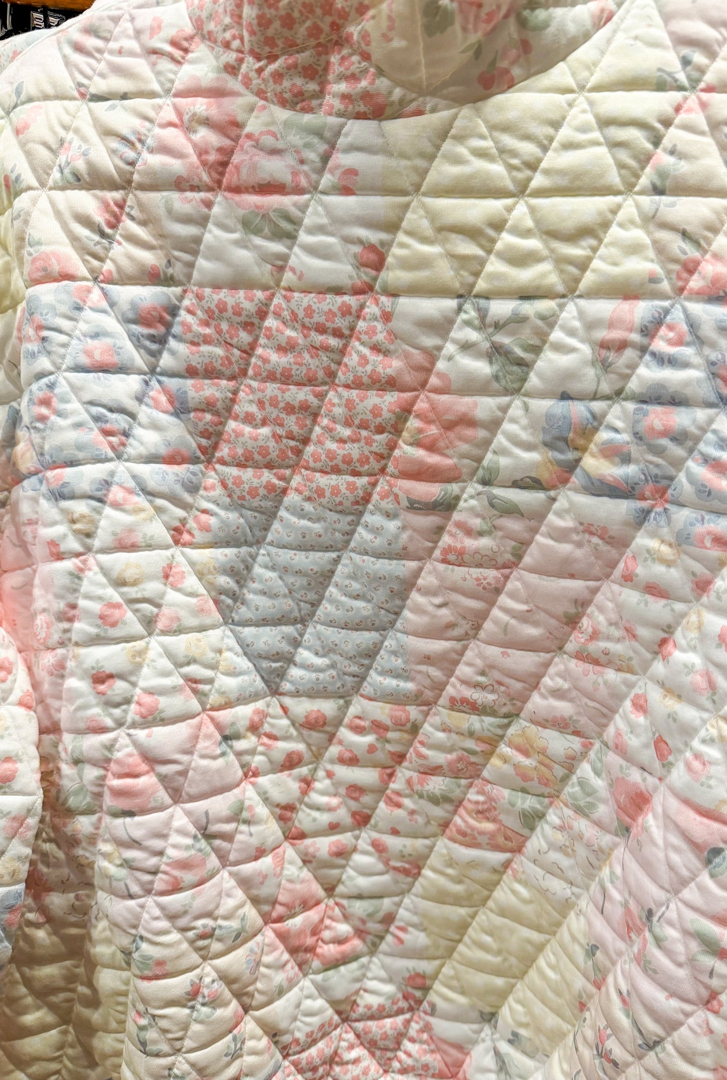 Quilted Patchwork Pullover