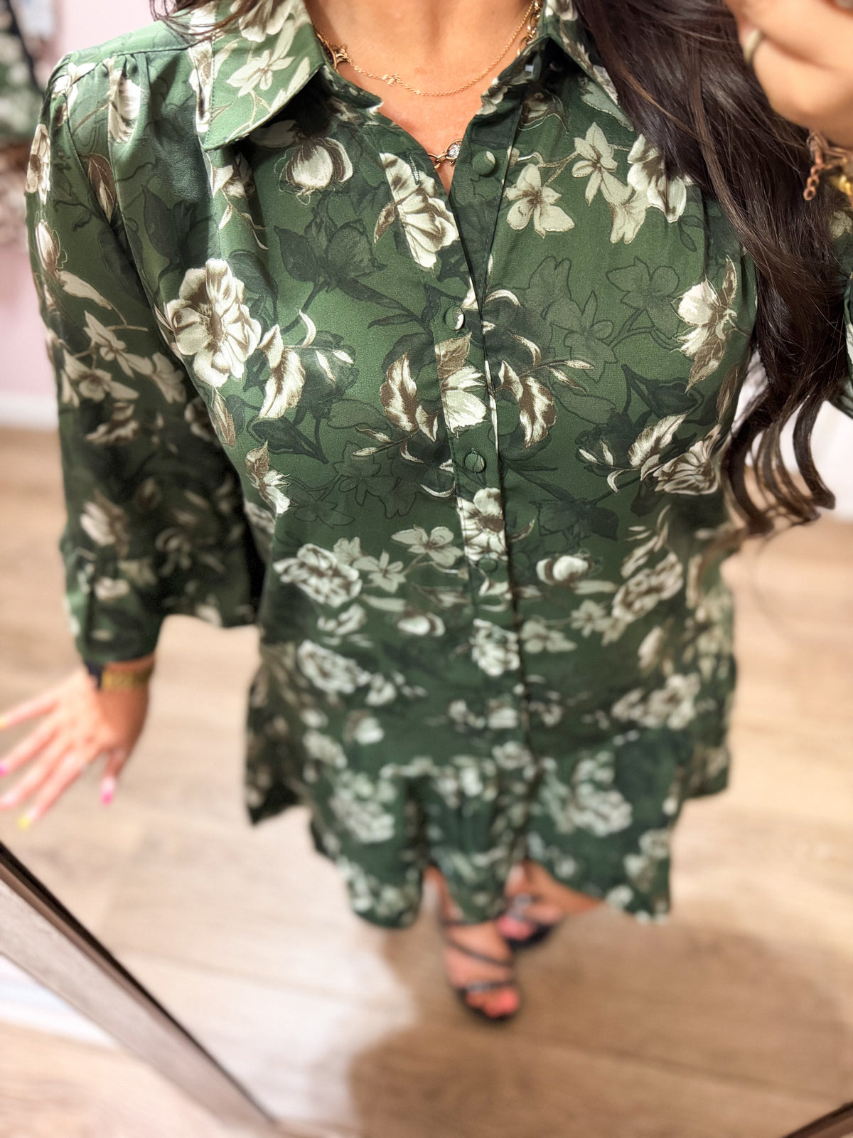 Seasonal Breeze Floral Dress
