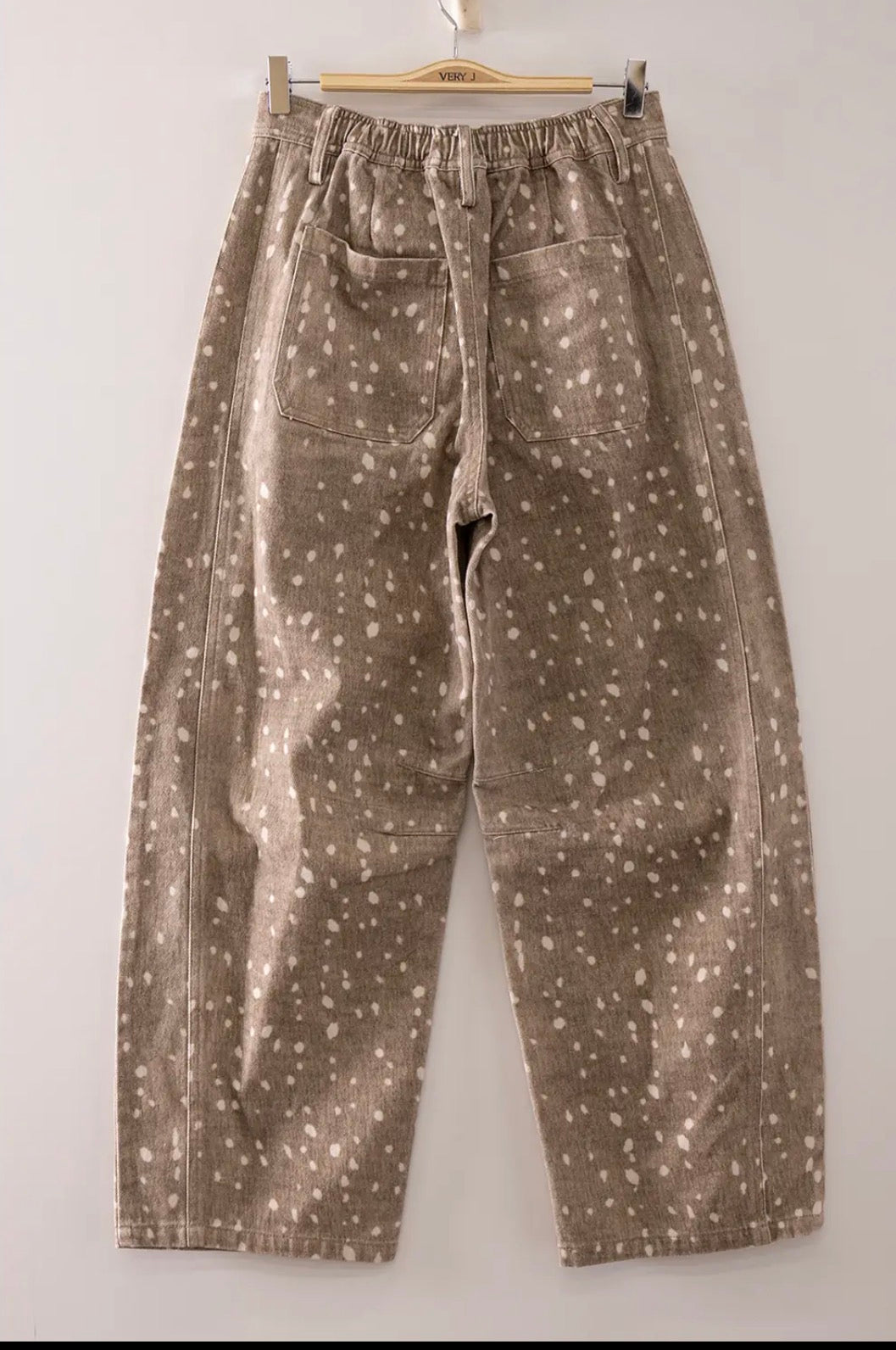 Deer Spotted Barrel Pants