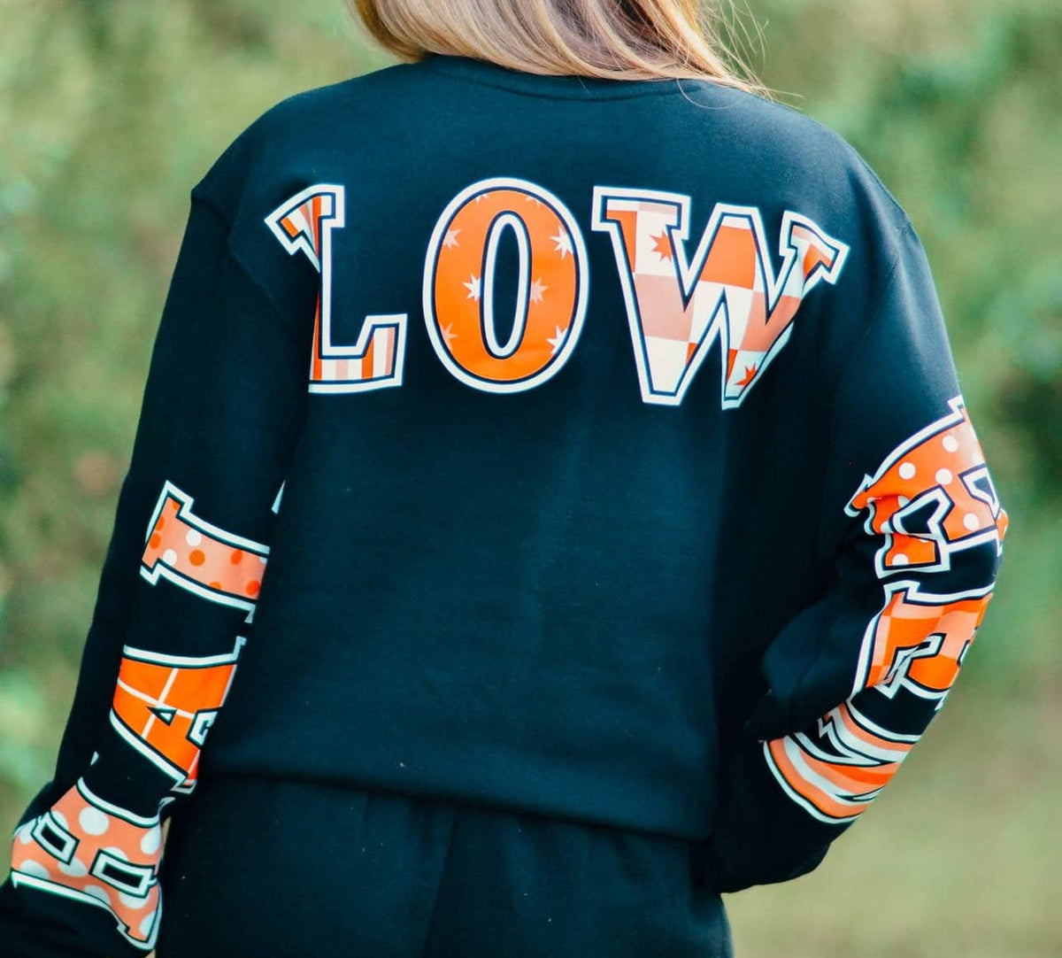 Happy Halloween Black Sweatshirt