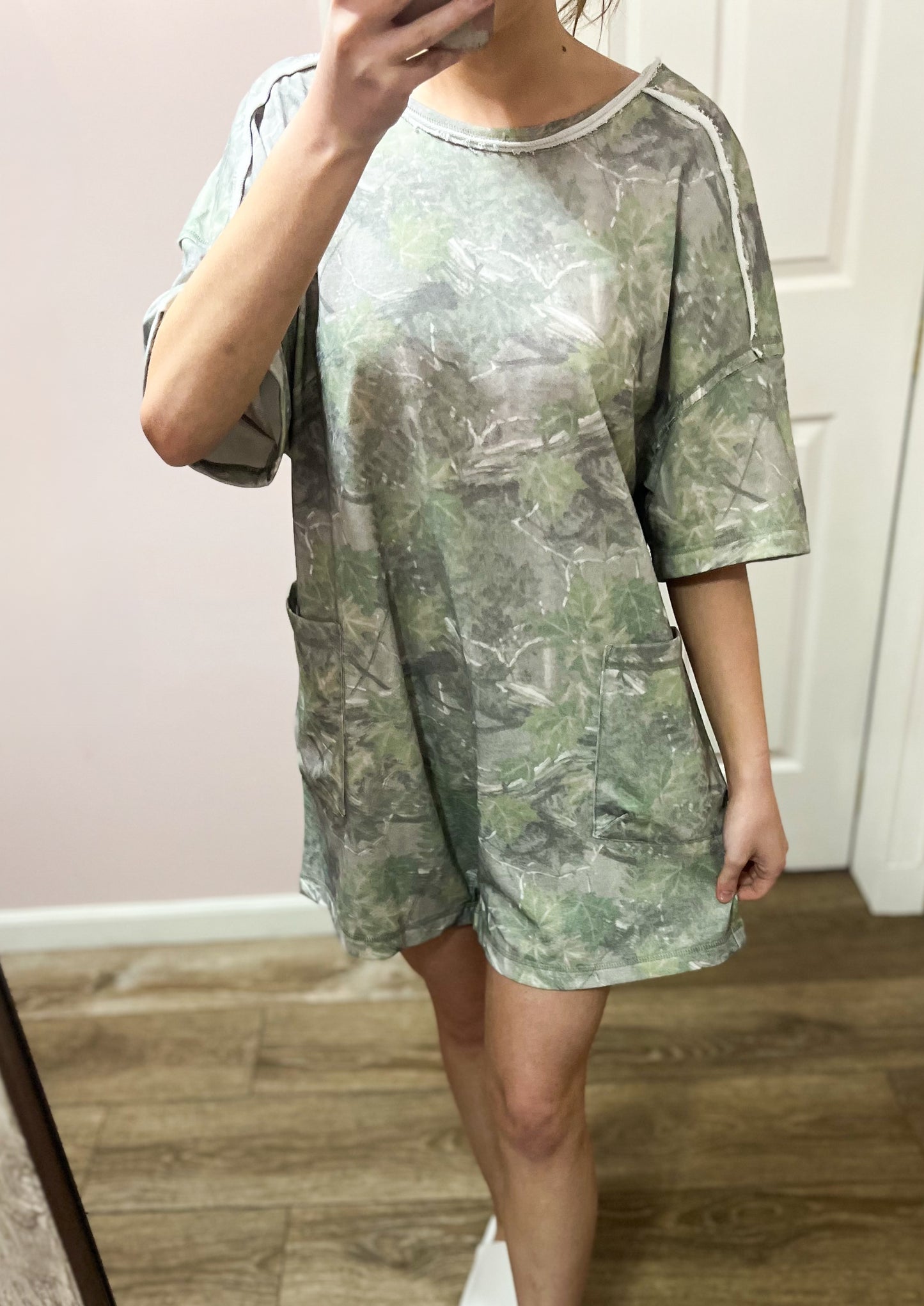 Backwoods Camo Romper