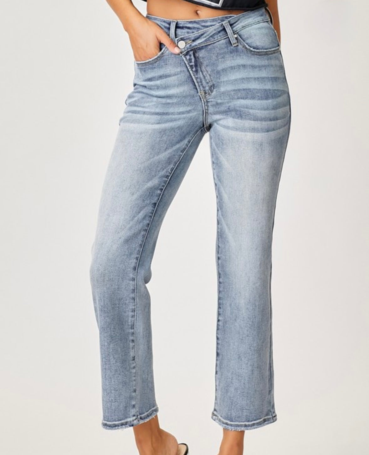 Cullen Crossover Straight Jeans