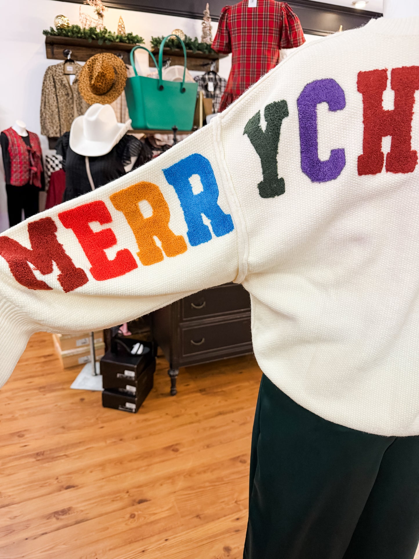 Merry Christmas Crewneck Sweater