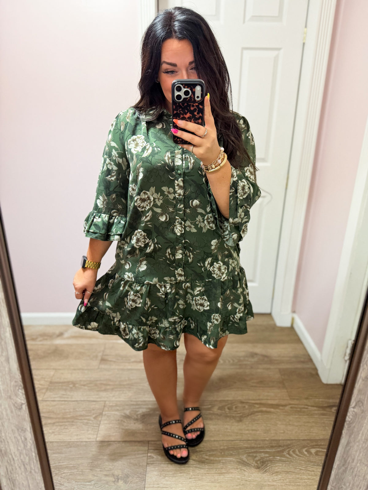Seasonal Breeze Floral Dress