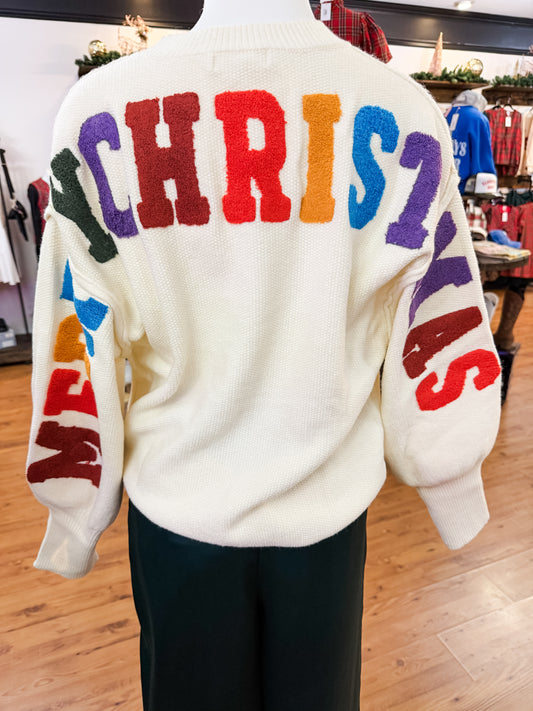 Merry Christmas Crewneck Sweater
