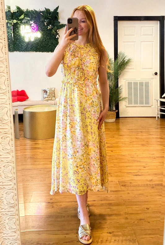 Meadows Ahead Midi Dress