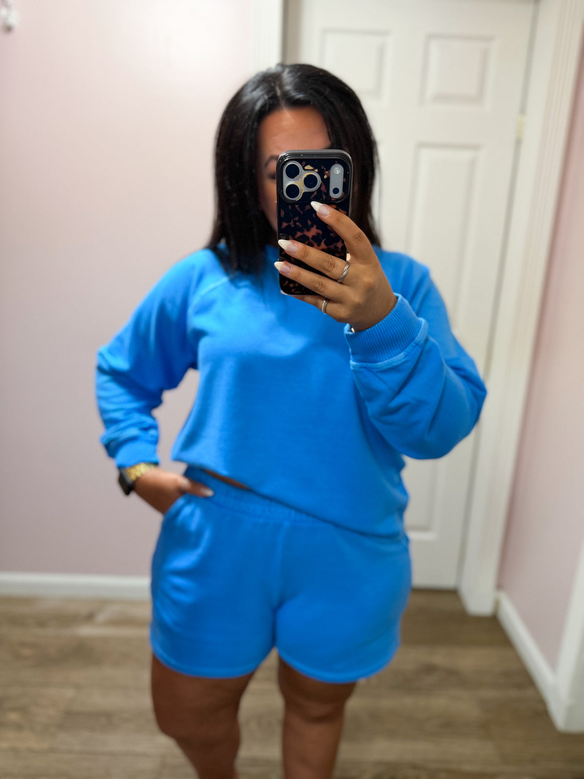 Weekend Ready Washed Set, Ocean