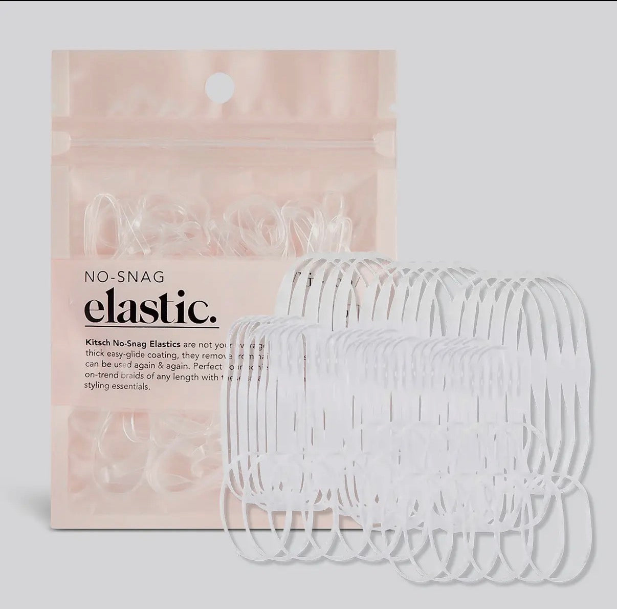 No-Snag Elastic 100 Pc