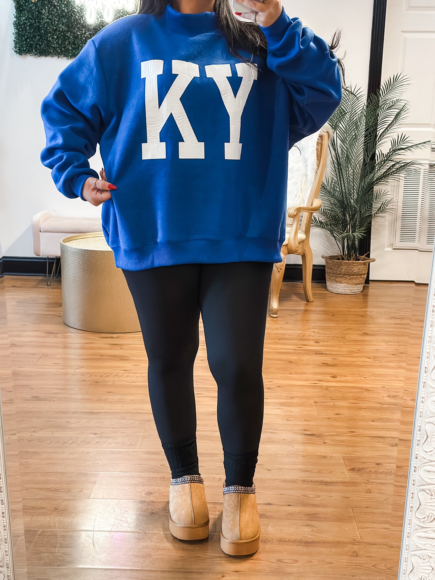 Kentucky Reversible Sweatshirt, Royal