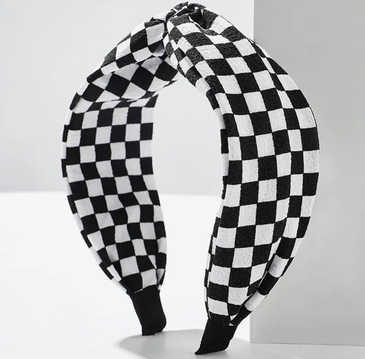 Checkered Headband