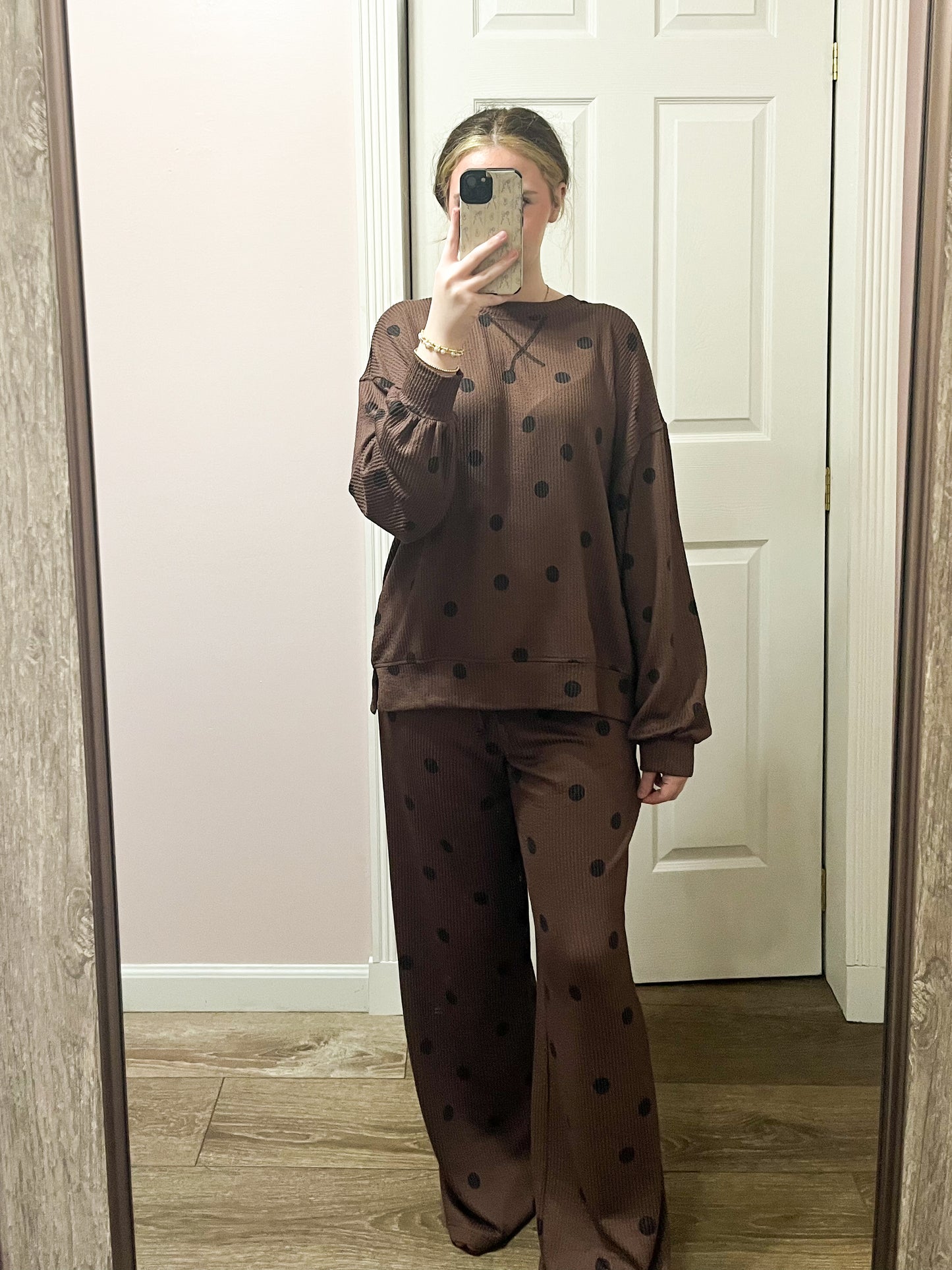 Crisp Breeze Polka Dot Set
