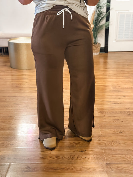 Short on Time Lounge Pants, Brown