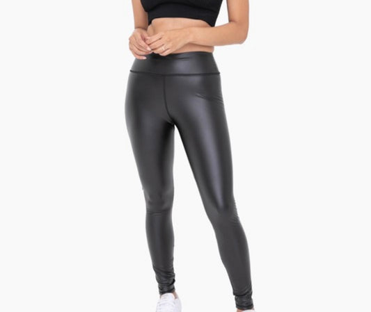 Vegan Leather Legging