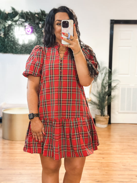 Plaid Chic Dress