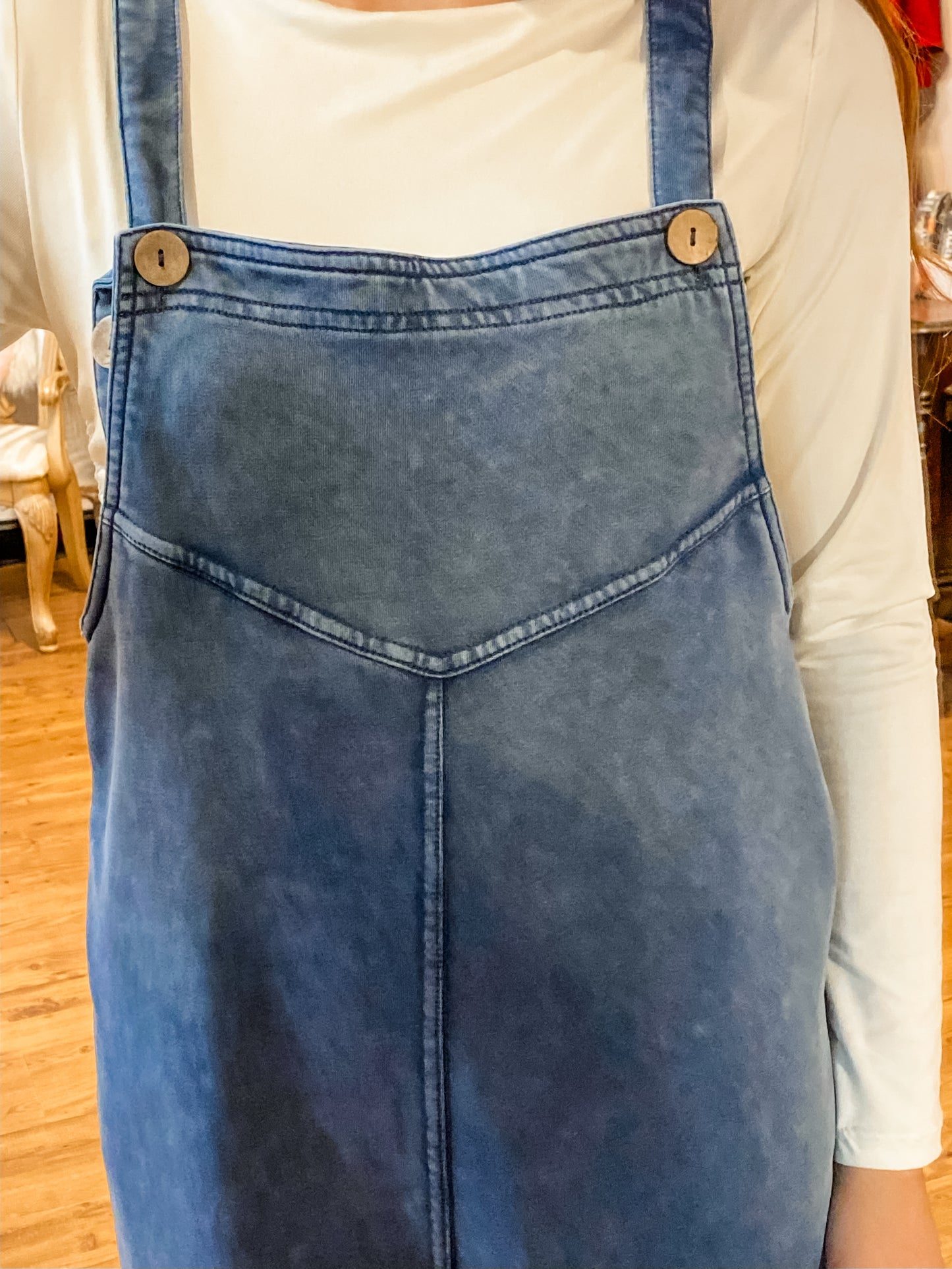 Get Into It Jumpsuit, Indigo