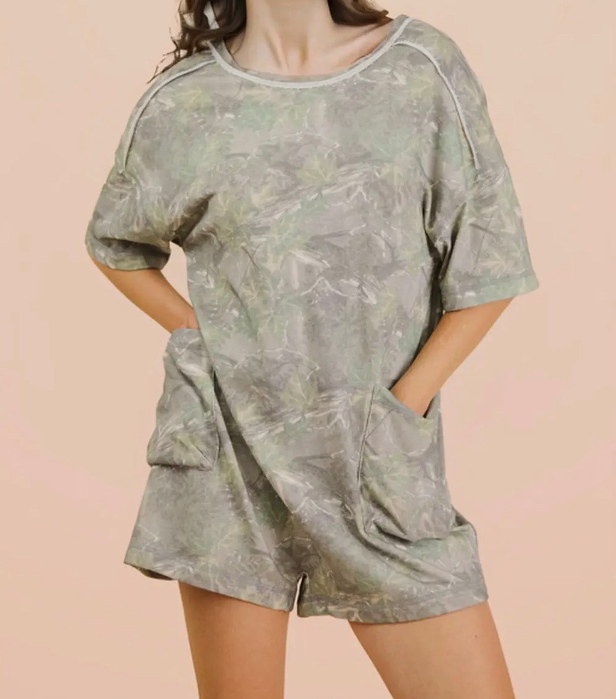 Backwoods Camo Romper