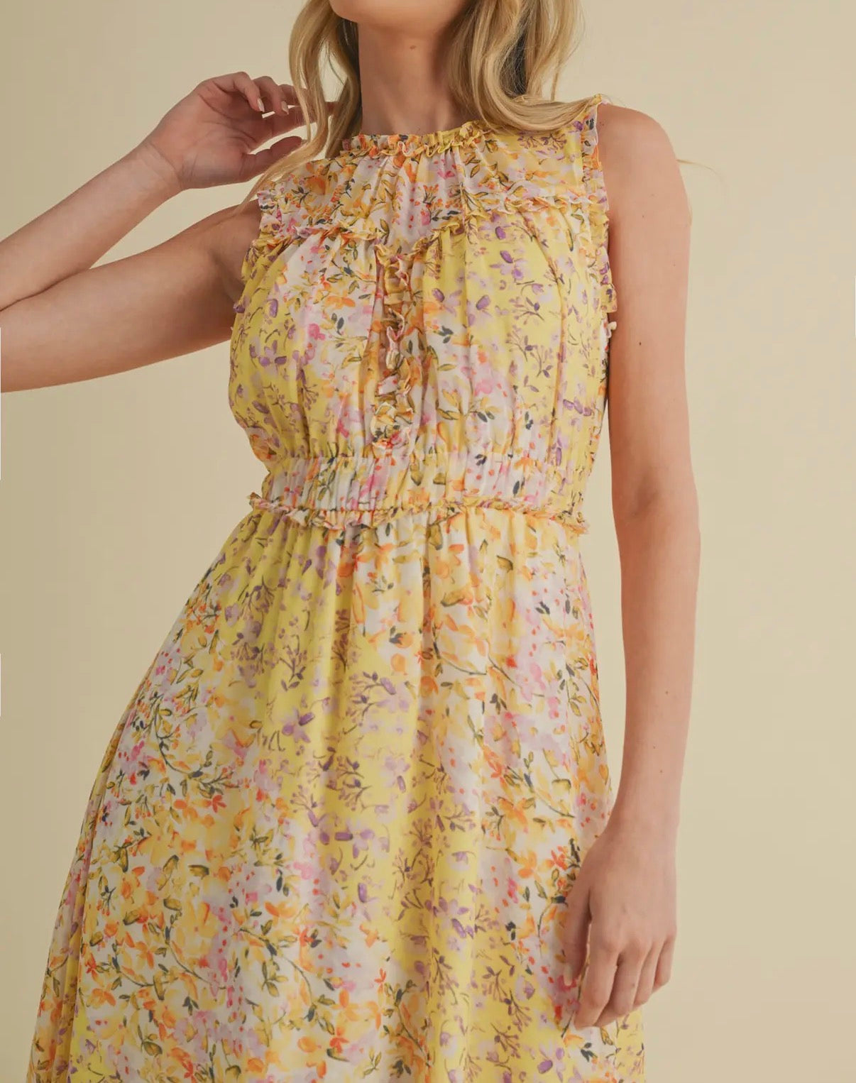 Meadows Ahead Midi Dress