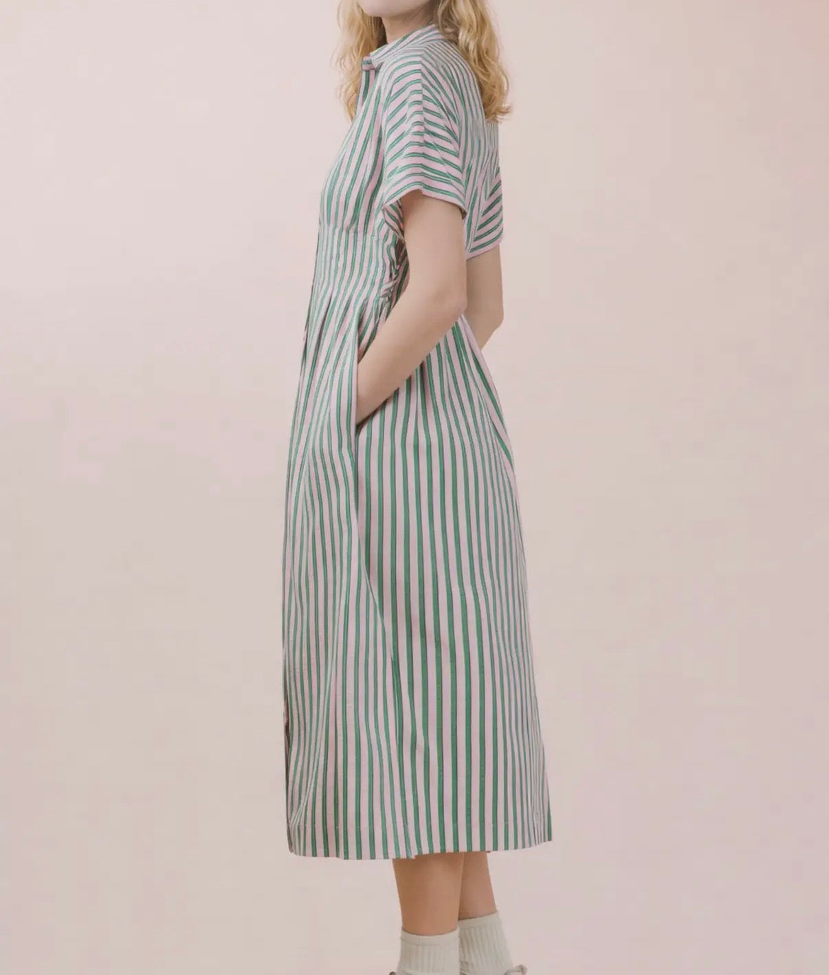 Along the Lines Striped Dress