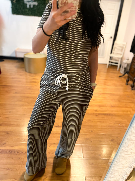 Easy Days Striped Lounge Set