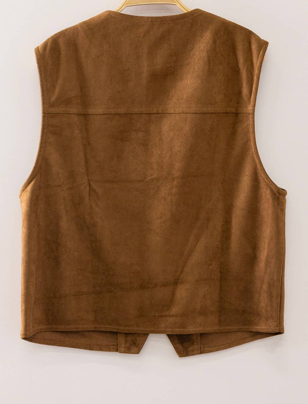 Soft Faux Suede Vest