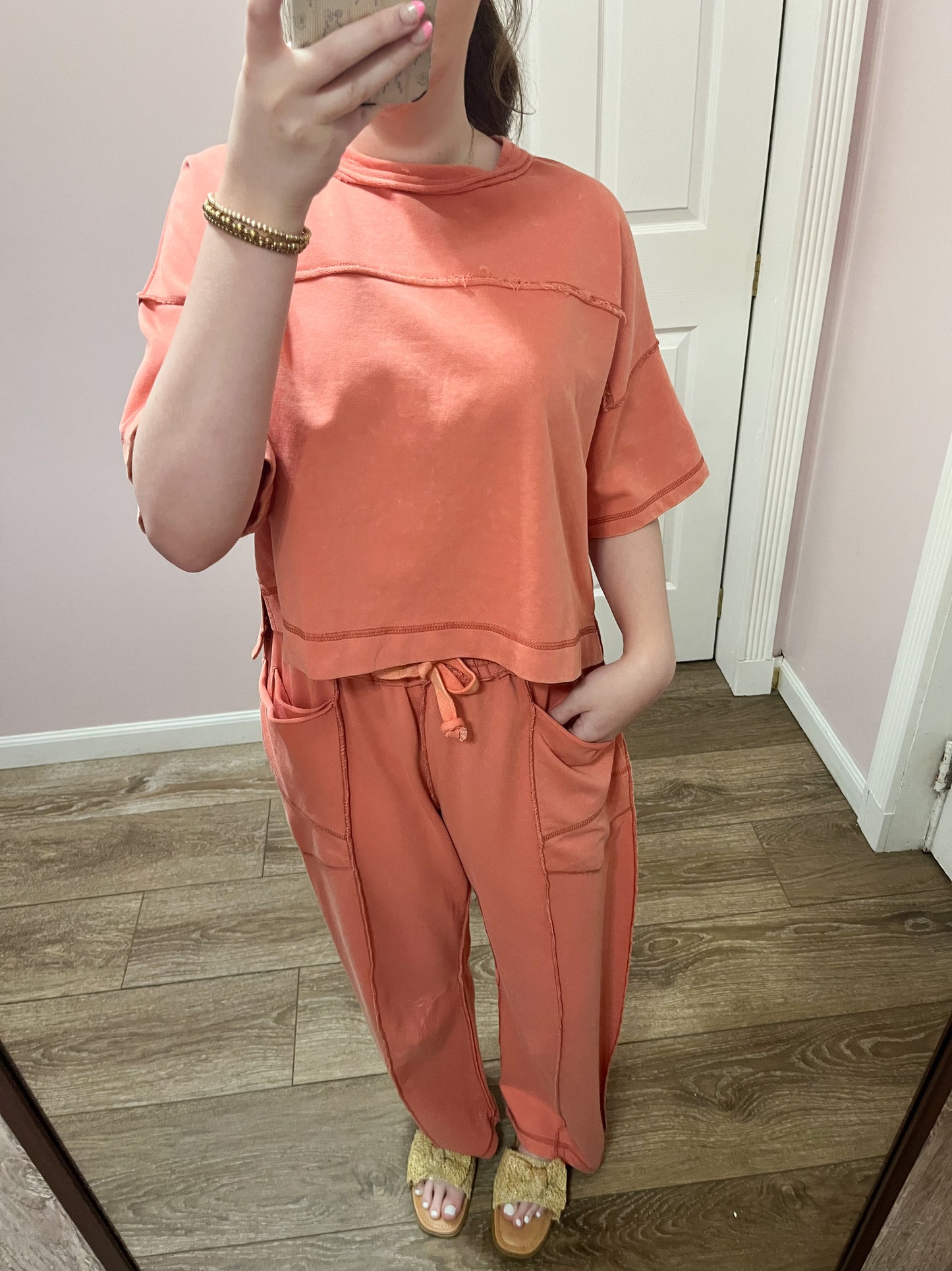 No Hard Days Two Piece Set