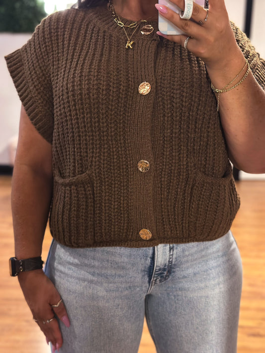 Cate Knit Sweater Top