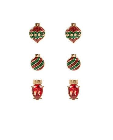 Christmas Ornament & Light Studs Set
