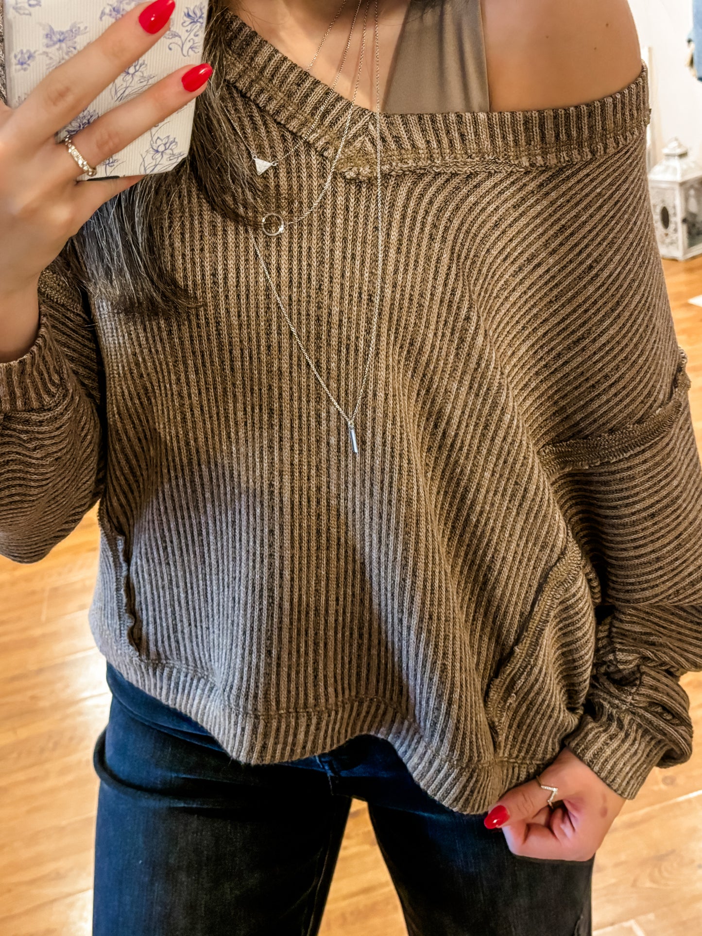 Easy Living Textured Top