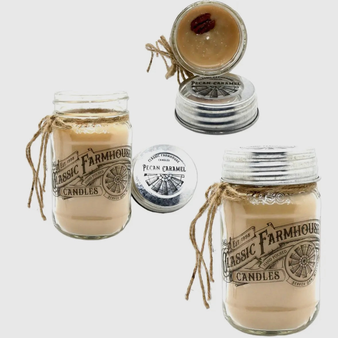 Pecan Caramel Candle, 14oz