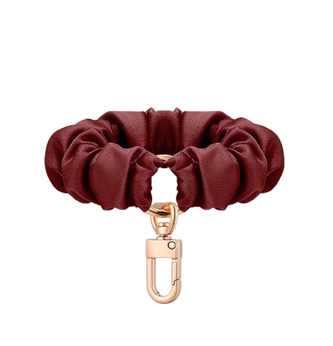 Scrunchie Keychain Wristlet