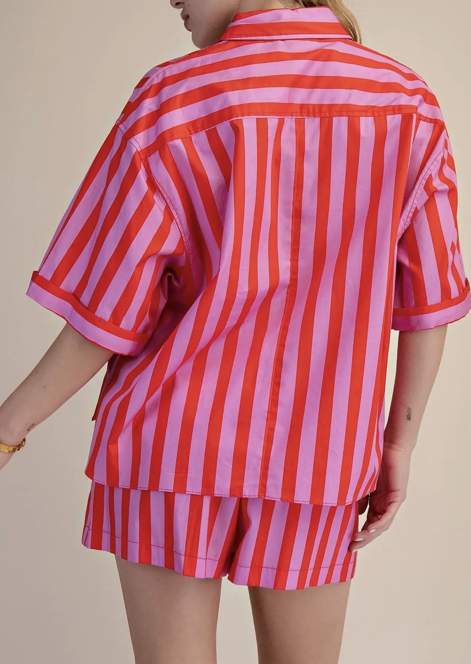 Summer Chic Striped Set