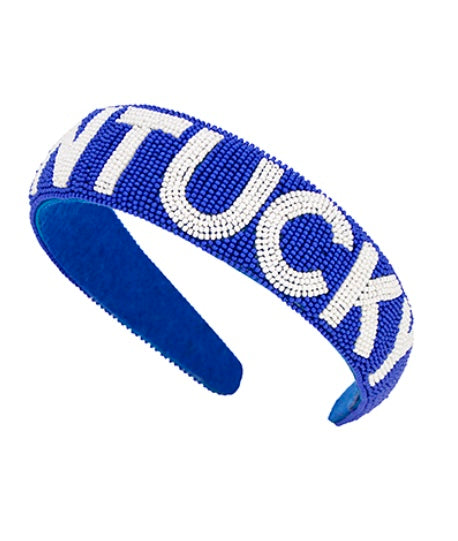 “Kentucky” Beaded Headband