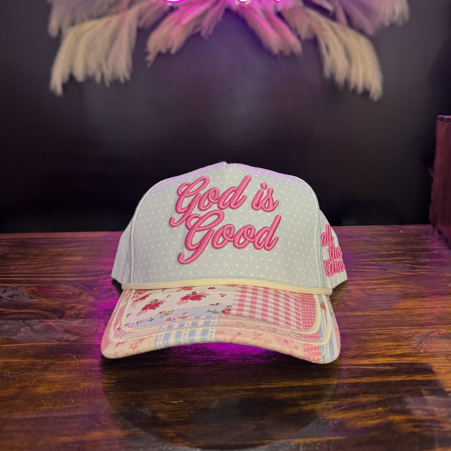 God is Good Embroidered Hat