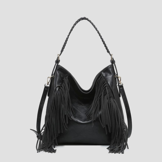 Sav Distressed Hobo w/Fringe